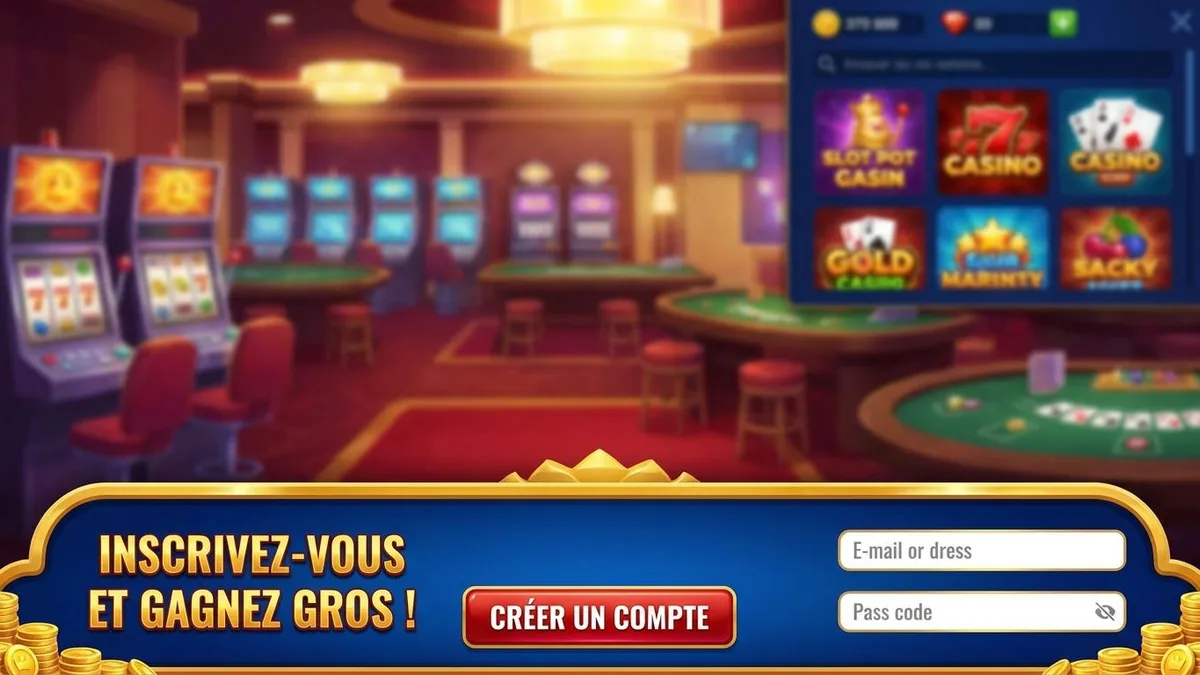 Inscription avec bonus